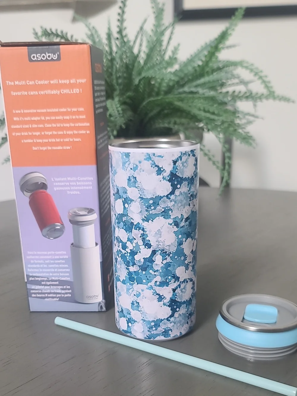 Asobu  Insulated Bottle, Can, Glass Coolers  Set Of 3